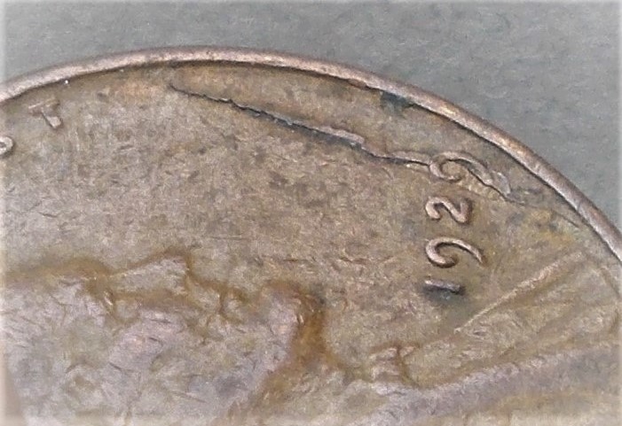 1929-Cent,-Minor-Lamination-Flaw